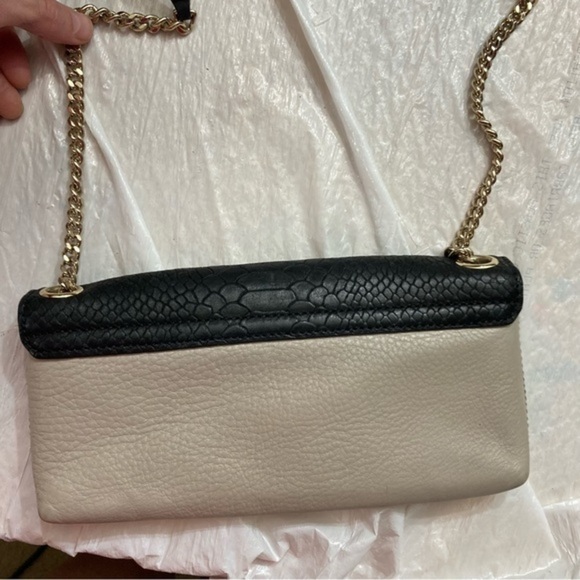 Kate spade black and creamy white leather bow crossbody bag - Picture 13 of 13